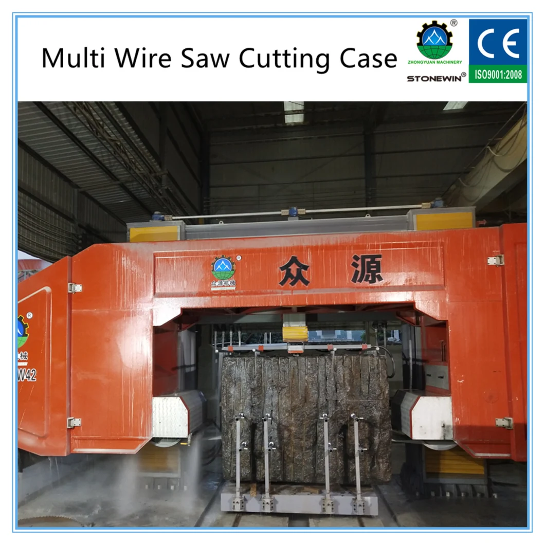 Zy-MW42 Multi Wire Machine for Granite Slabs Cutting