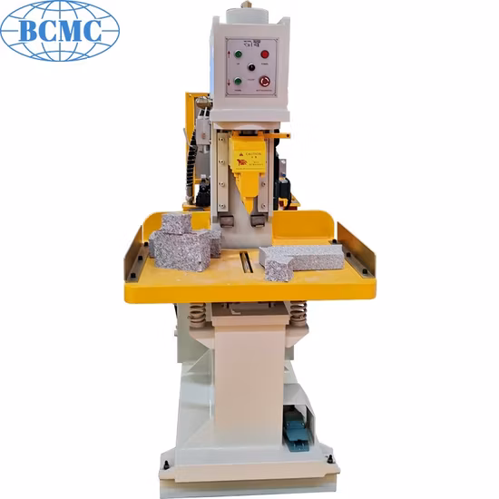 Bcmc Factory Price Stone Splitter Guillotine Hydraulic Stone Splitting Cutting Machine for Curb Kerb Stone Marble Granite Wall Paving Stone
