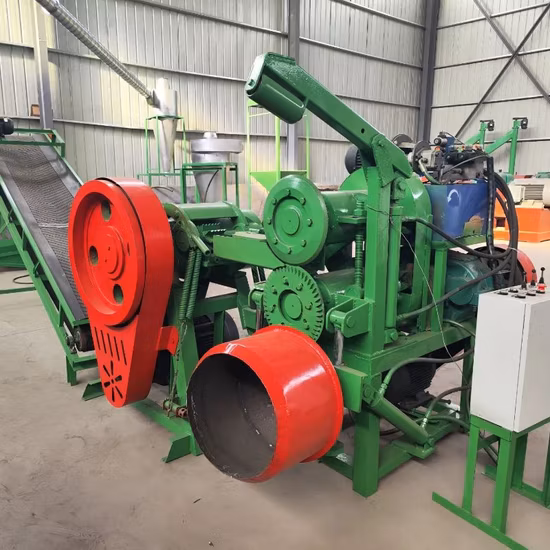 Waste Tire Strip Cutting Machine / Tyre Blocks Cutter