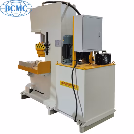 Factory Price Stone Splitter Guillotine Hydraulic Press Stone Splitting Cutting Machine for Curb Kerb Stone Marble Granite Paving Stone Wall Stone