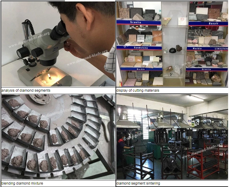 China Best Diamond Segments for Multi Blade Block Cutting Machine
