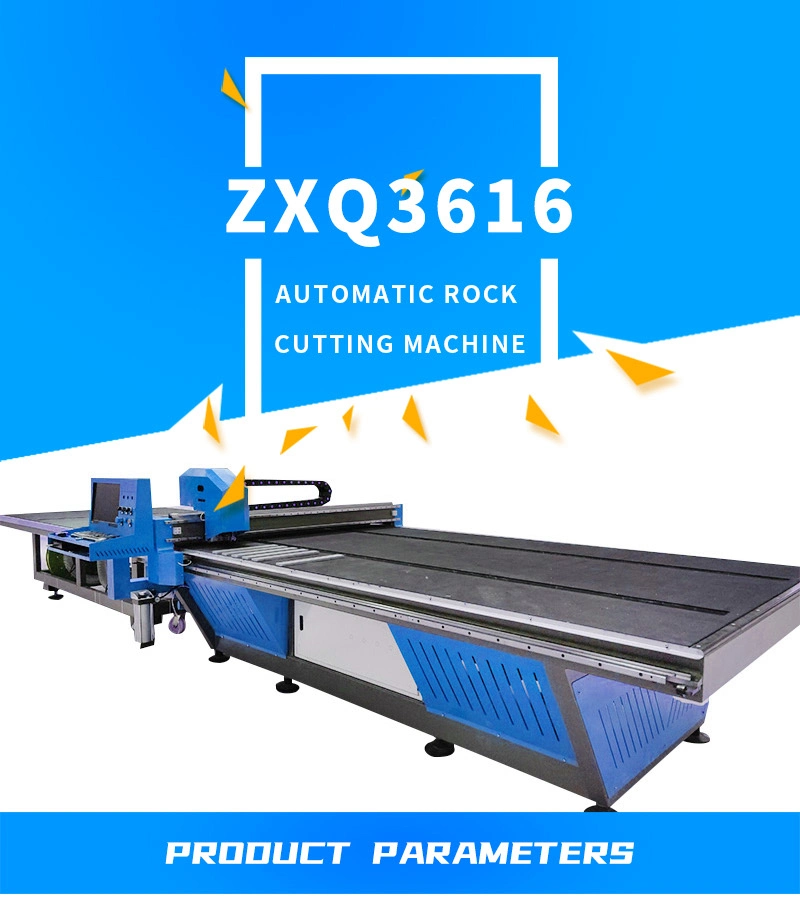 Granite CNC Stone Slab Machines Cutting Machine Zxq3616