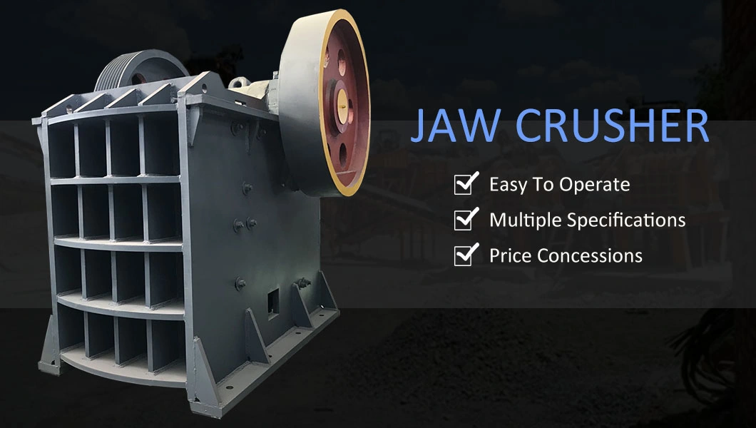 Quarry Stone PE400X600 Mobile Gold Ore Crusher Jaw Crushing Machine High Quality