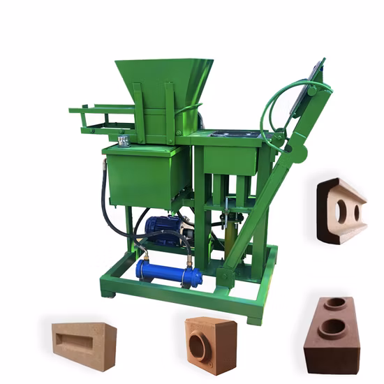 Xm 2-25 Semi Automatic Block Machine Commercial Use Block Making Machine Make Bricks, Stone by Clay, Soil or Any Other Materials