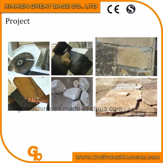 Cobblestone Granite Cutting Machine for Irregular Stone