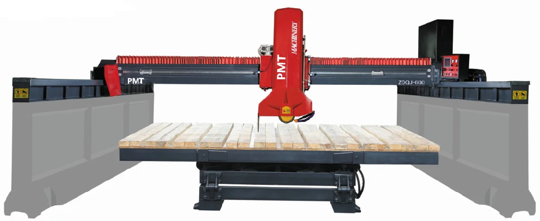 Integrated Stone 3 Axis Bridge Saw Cutting Machine for Marble and Granite Slab Cutting
