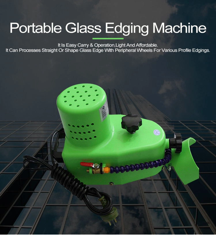 Factory Direct Supply Small Portable Manual Glass Polishing Machine Portable Glass Edge Beveling Polishing Machine