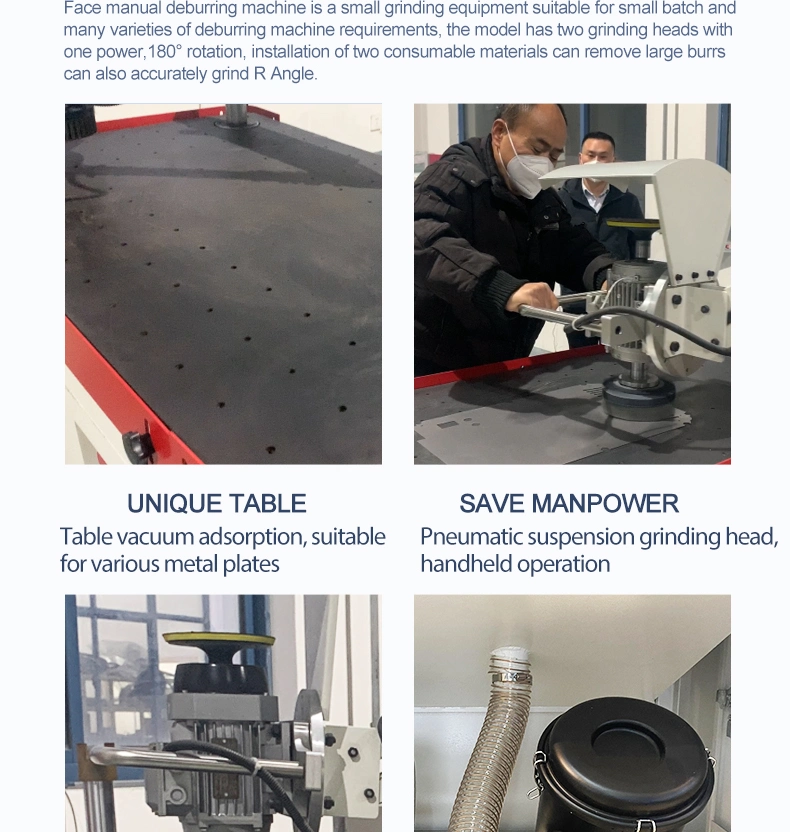 Sheet Metal Surface Manual Deburring and Polishing Machine