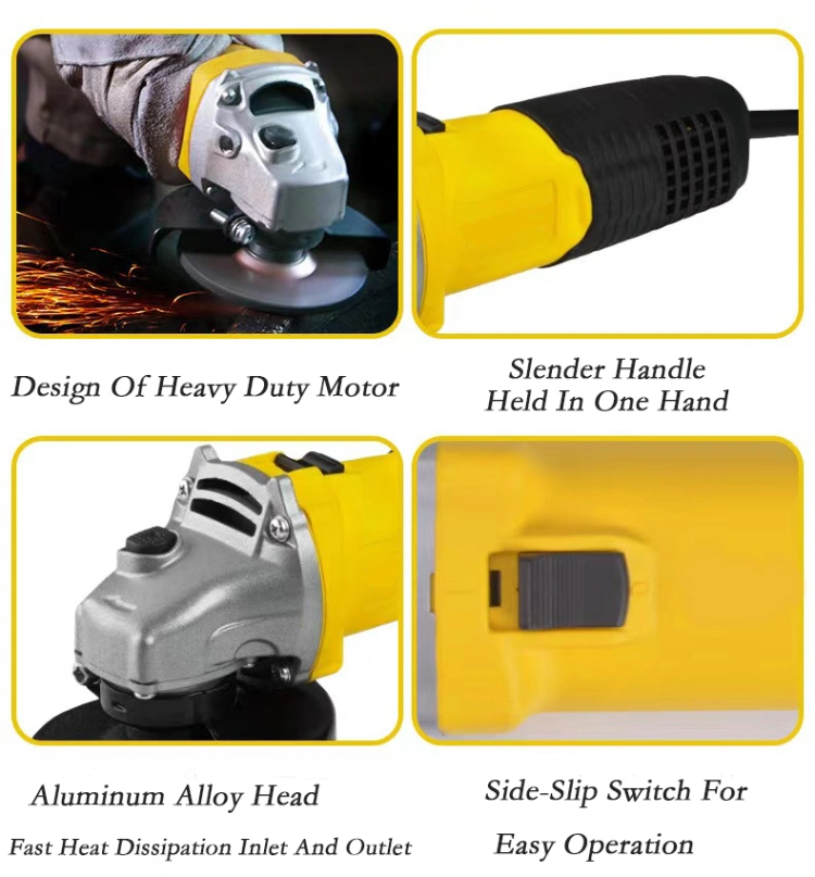 Cordless Rechargeable Lithium Battery Cutting Polishing Machine Electric Tool Sets Angle Grinder Mini Grinder Machine