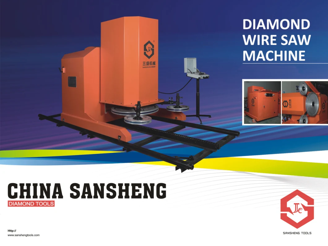 55kw Permanent Magnet Diamond Bead Wire Saw Machine with Excellent Performance