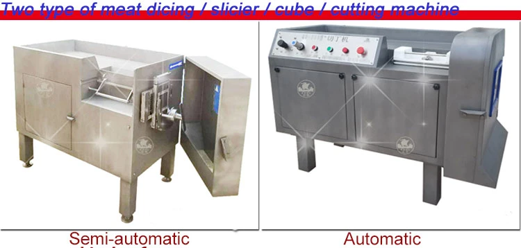 Cutter Frozen Block Dicing Large Synthetic Cutting Beef Meat Cube Dicer Machine
