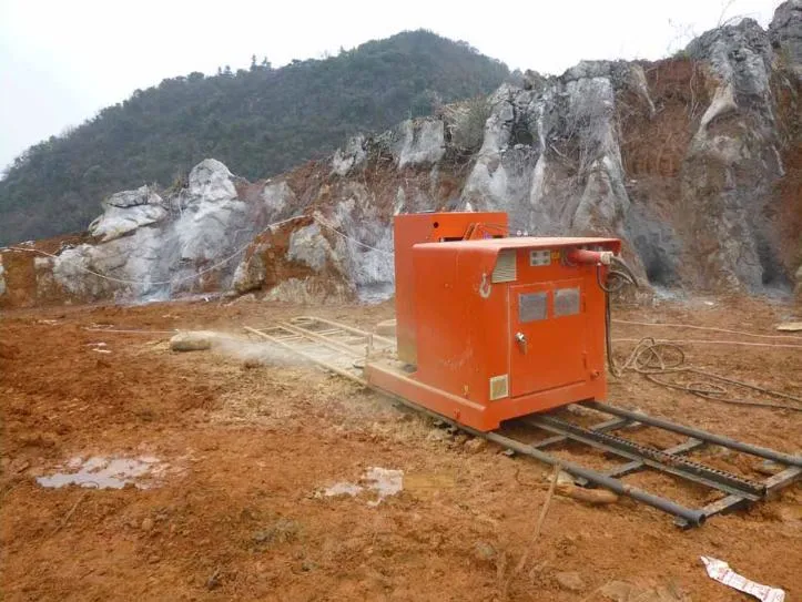 High Cutting Speed Diamond Wire Saw Machine for Marble Quarry Mining