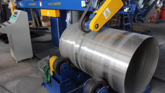 Industry Use Metal Alumnium Process Equipment Tank and Dish Head Surface Polishing Machine