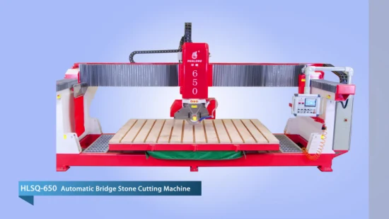 Hualong Factory Supply Low Price Bridge Saw Stone Cutting Machine with Siemens, Schneider Electric and Other High Quality Accesories Such as Hiwin Linear Guide