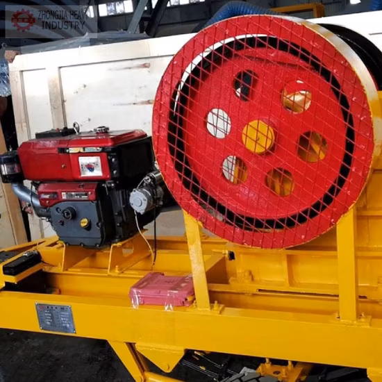 Portable Mobile Mini Stone Crusher Rock Crushing Machine for Stone Mining