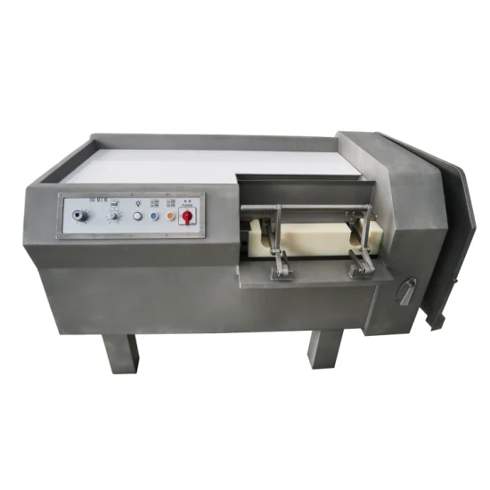 Electric Commercial Frozen Meat Dices Cubes Blocks Shreds Cutter Strips Slices Cutting Machine